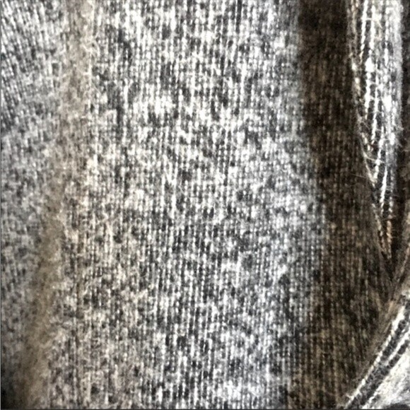 ATM Grey Warm‎ Boyfriend Knit Relaxed Blazer Size L - Picture 9 of 9